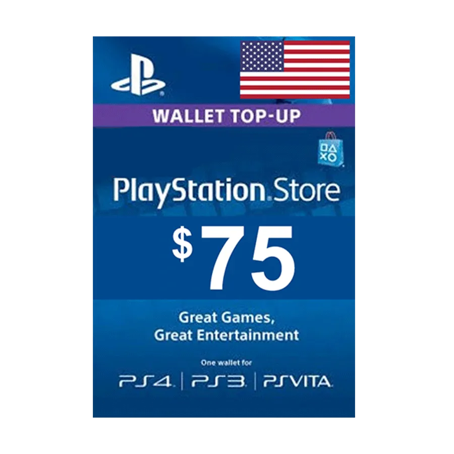Playstation Network – United States 75$