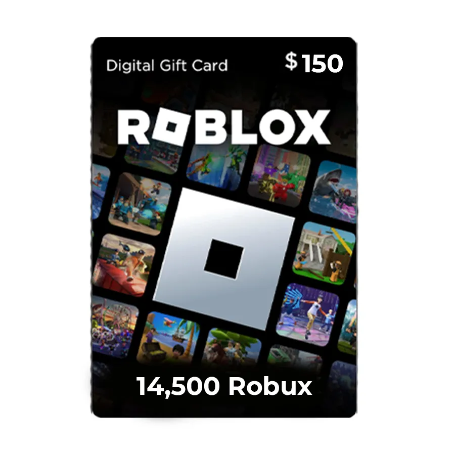 Roblox 150$ – 14500 Robux (USA)