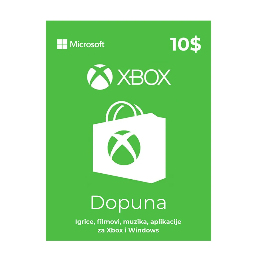 XBOX gift card 10$ – United States
