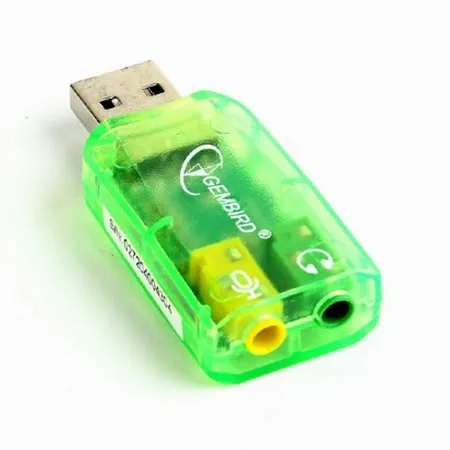 Zvučna kartica GEMBIRD, Virtus, USB 2.0, SC-USB-01