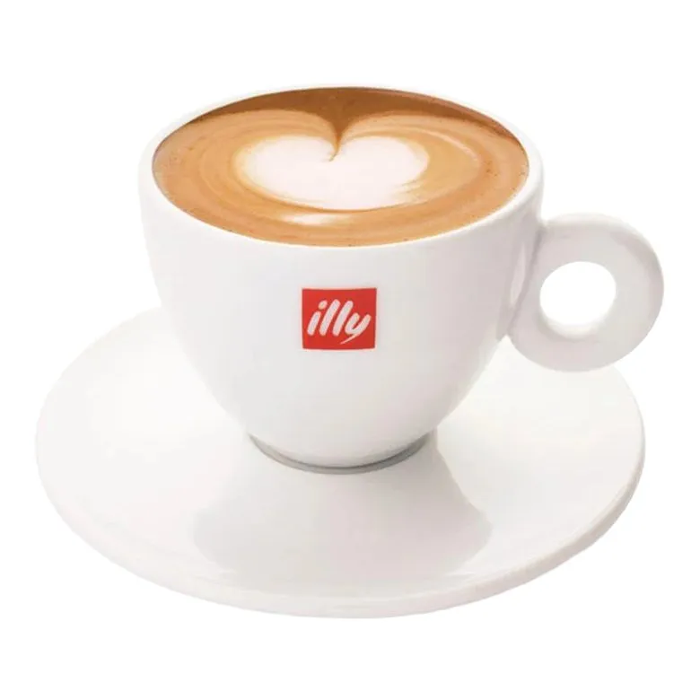 Šalica illy za cappuccino s tanjurićem (200ml)
