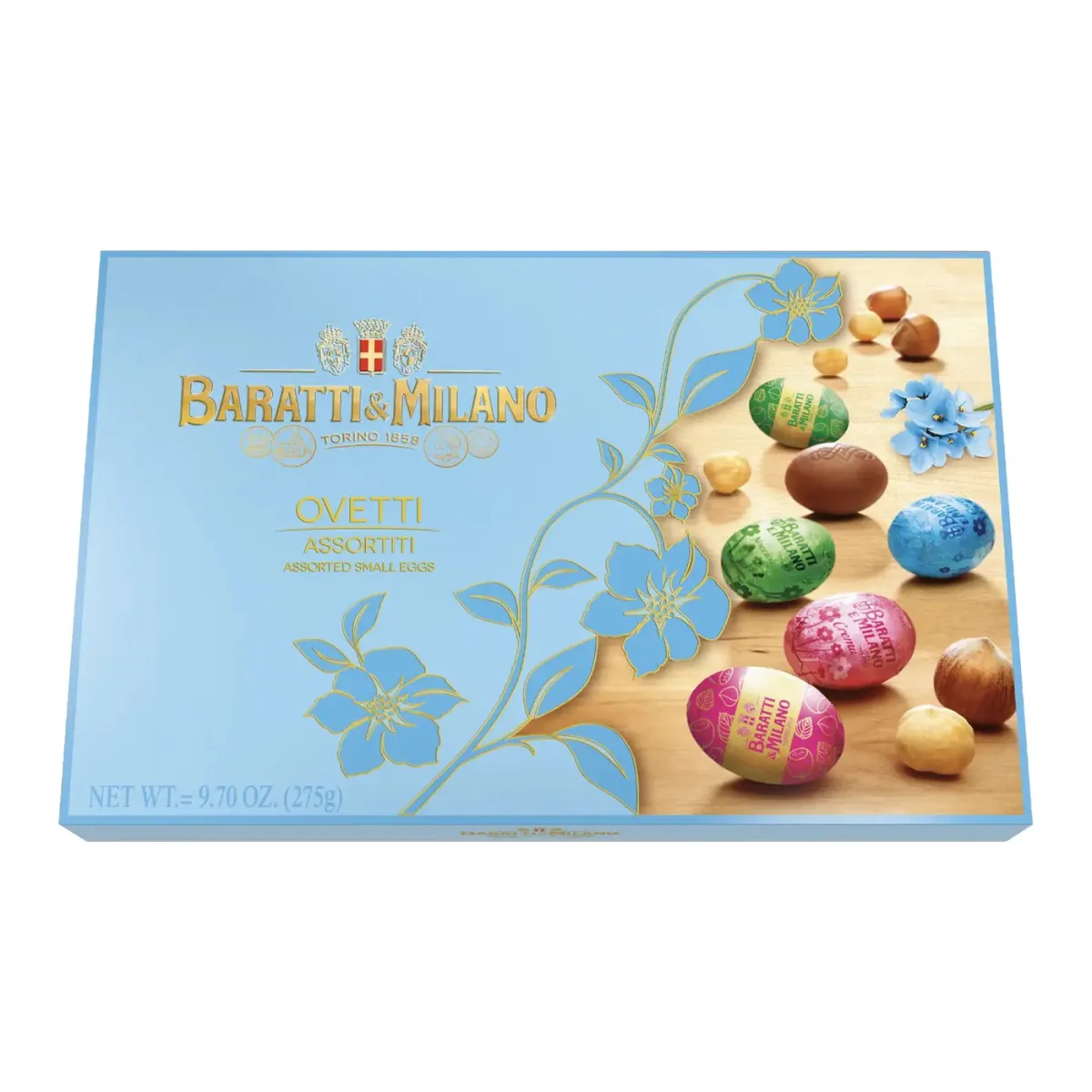 Baratti&amp;Milano Ovetti Assorted Small Eggs 275gr (plava)