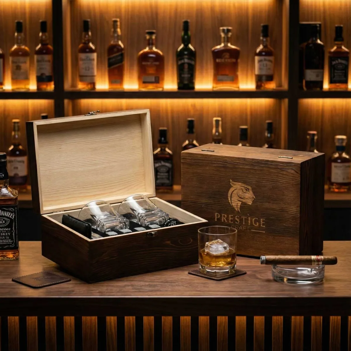 Prestige Craft LuxeBar set za viski