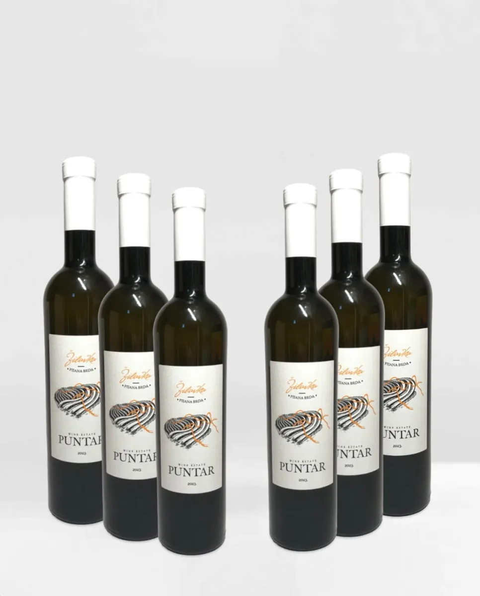 Set Žilavka Puntar 6×0,75L