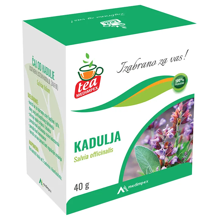 Čaj kadulja 40 g – Medimpex