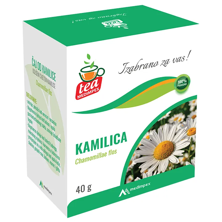 Čaj Kamilica 40g – Medimpex