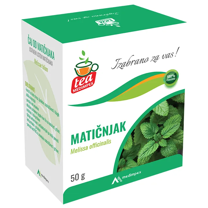 Čaj matičnjak 50 g – Medimpex
