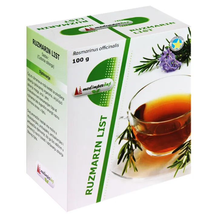 Čaj Ruzmarin list 100 g – Medimpex