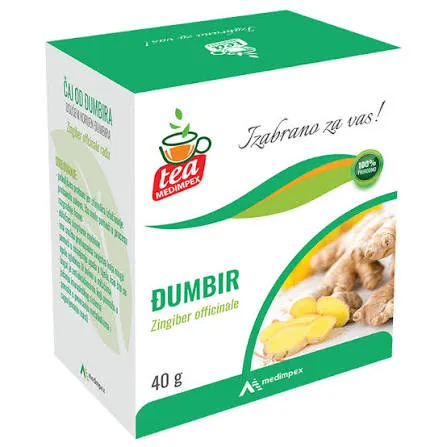 Čaj đumbir korijen 50 g – Medimpex