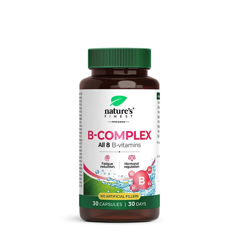 B-complex – 30 kapsula – Nature's finest