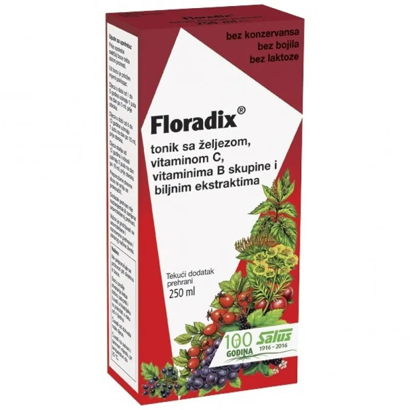 Floradix tonik sa željezom 250 ml