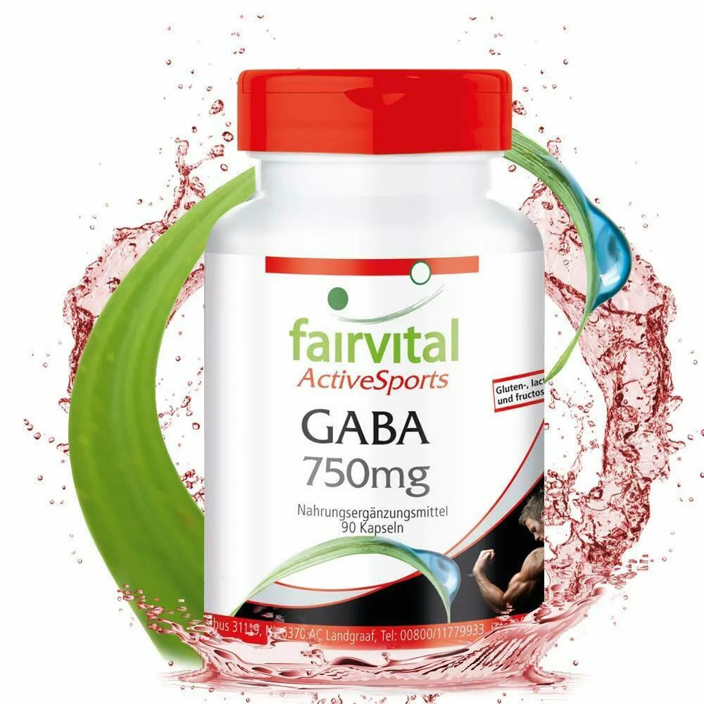GABA 750 mg a 60 caps.