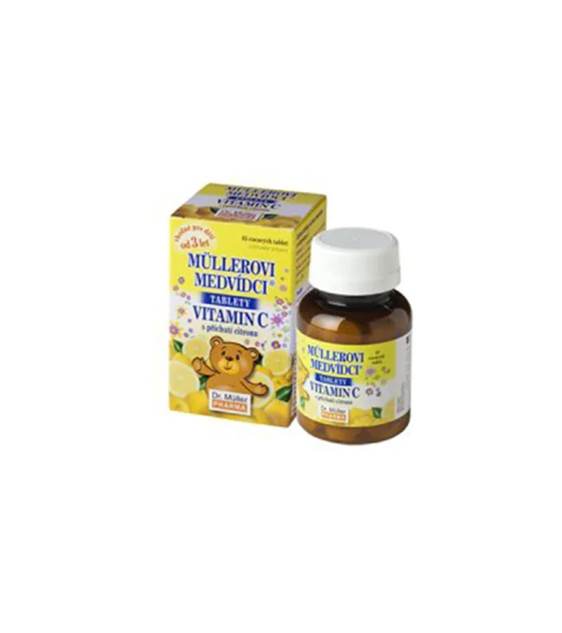 MEDVJEDIĆI TABLETE SA OKUSOM LIMUNA I VITAMINA C a 45 tbl.
