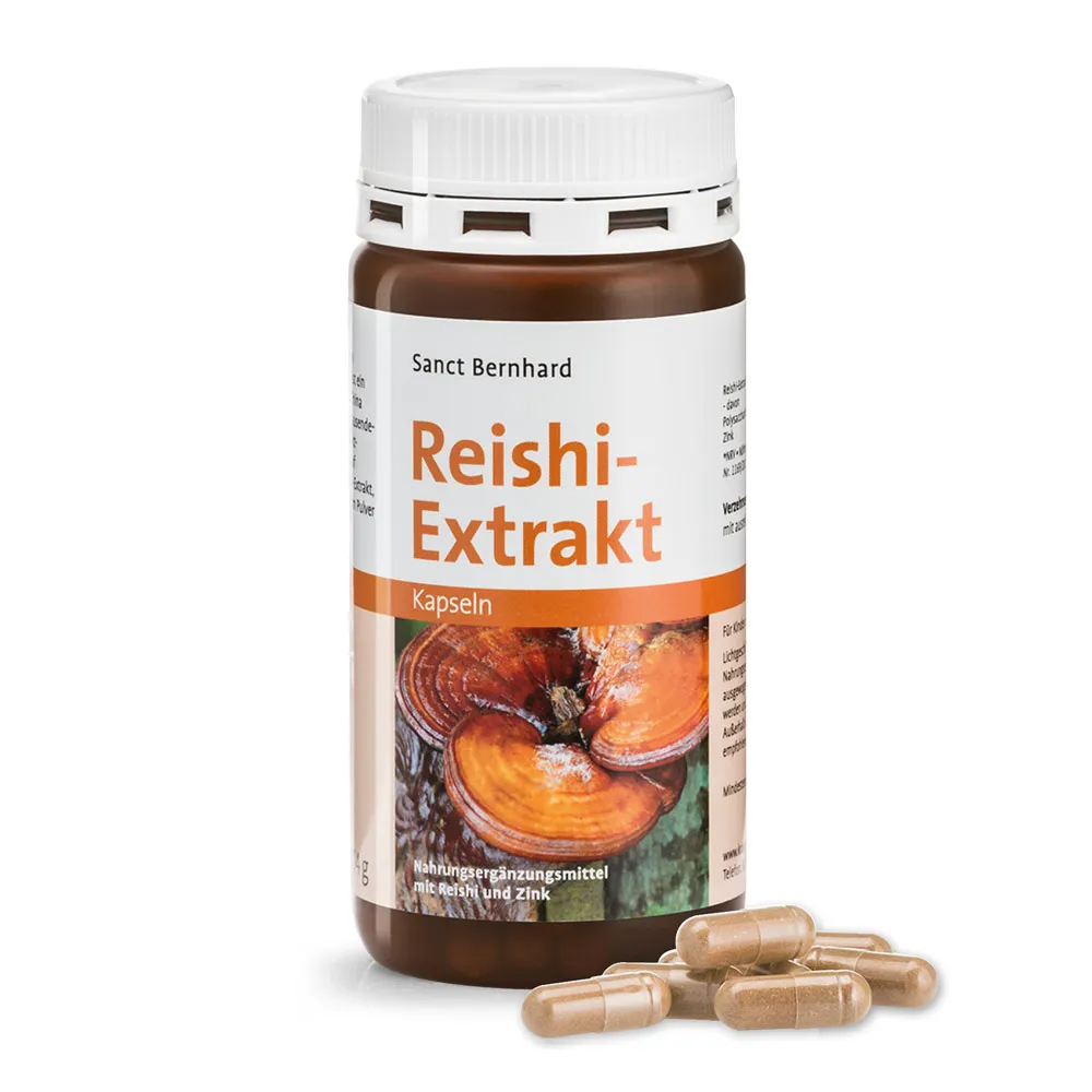 Reishi ekstrakt kapsule, a 120 cps – Sanc Bernhard