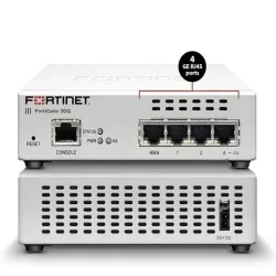 FortiGate-30G 4 x GE RJ45 ports (including 3 x Internal Ports, 1 x WAN Ports)