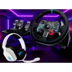 Logitech volan G29 PlayStation 5,4,3 i PC + slušalice Astro A10