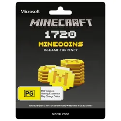 Minecraft 1720 Minecoins/Digital