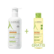 A-Derma Exomega Control mlijeko 400ml + Exomega Control ulje 200ml
