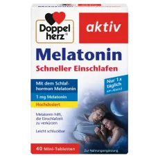 DOPPEL HERZ Aktiv Melatonin tbl A40