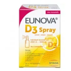 Eunova D3 sprej 8ml