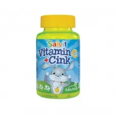 Salvit Vitamin C + cink žele bombone a60