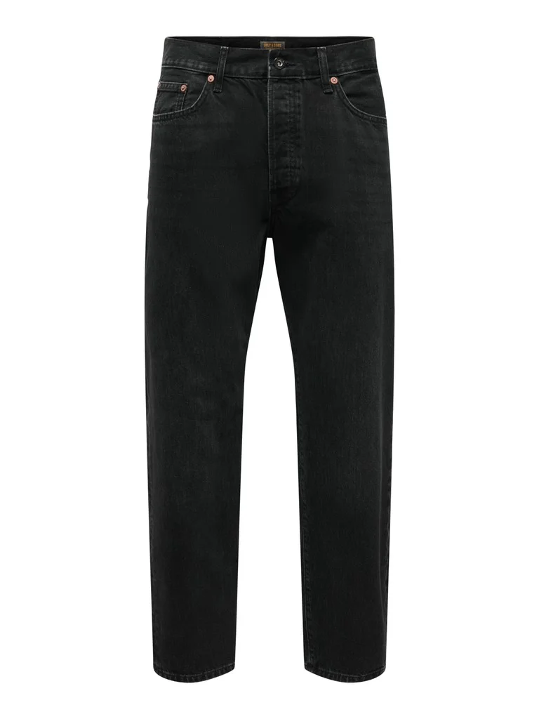 Crne jeans hlače ONLY & SONS