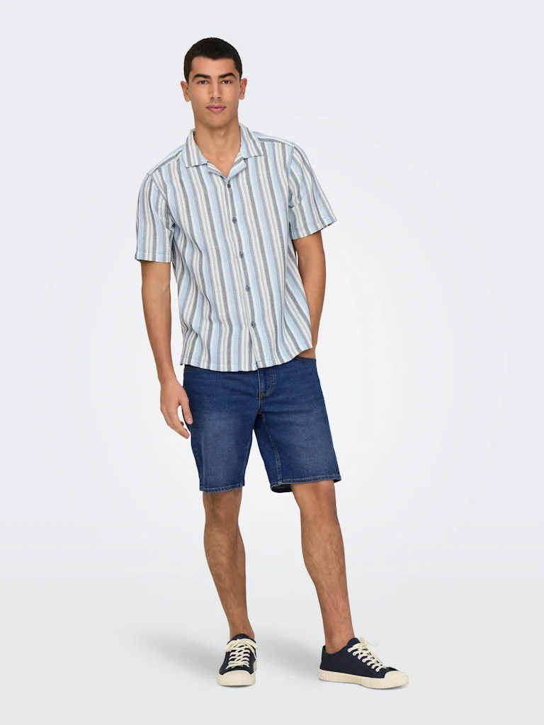 Muški jeans šorts Only&Sons
