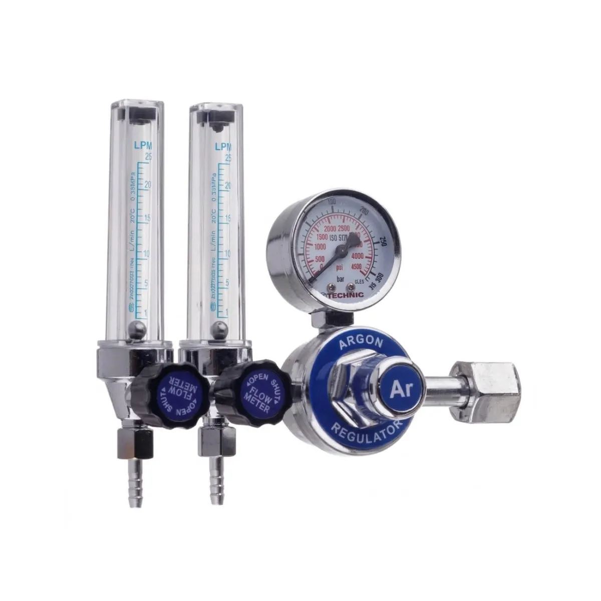 D Technic reducir ventil AR/CO2 sa manometrom i rotametrom RC3-019