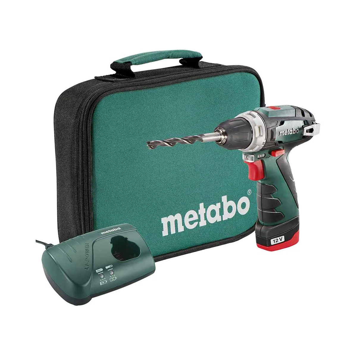 Metabo aku bušilica PowerMaxx BS Basic 12V 2Ah 600079500