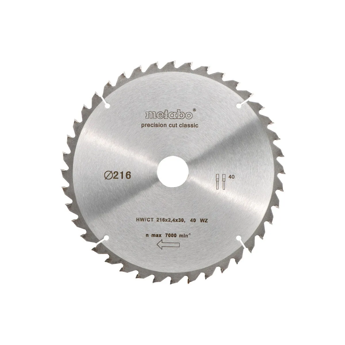 Metabo list kružne pile/cirkulara 315×30 Precision Cut Classic Z=84