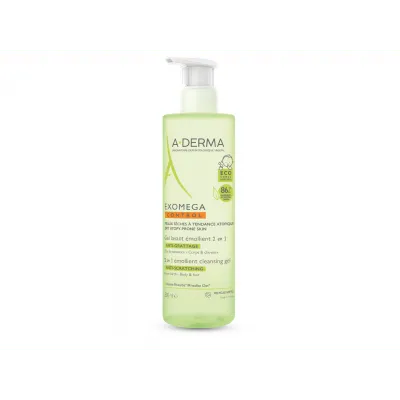 A-DERMA exomega gel 2u1 500ml