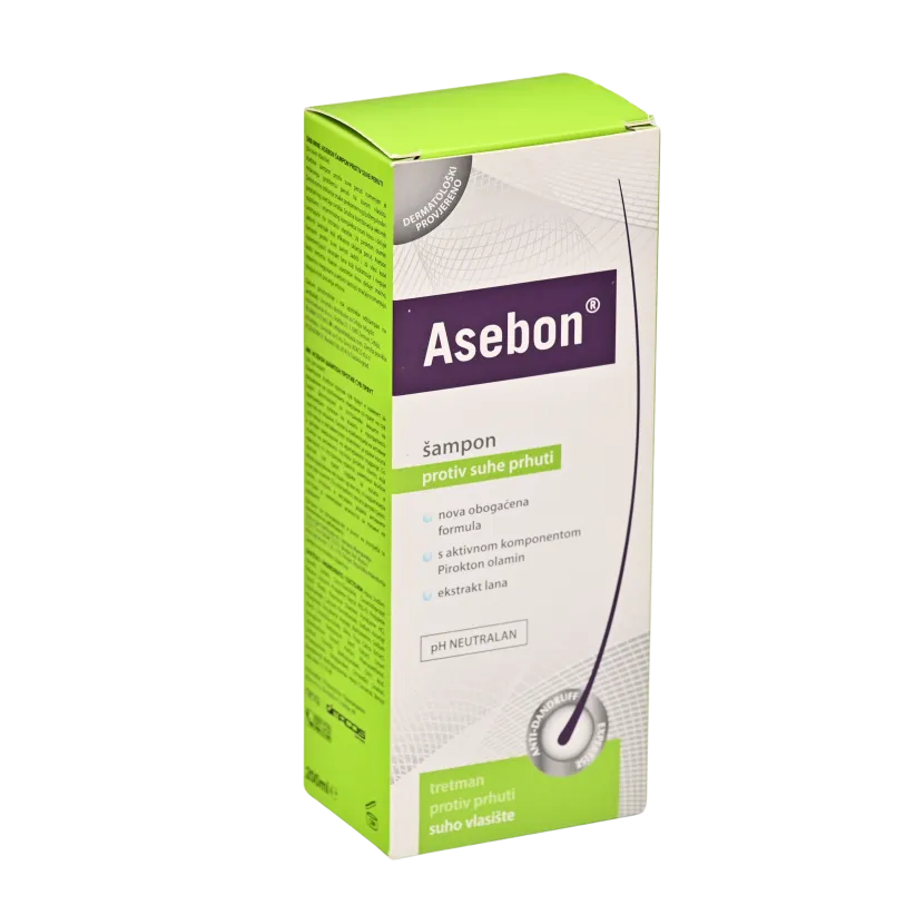 ASEBON ŠAMPON PROTIV SUHE PERUTI 200ml