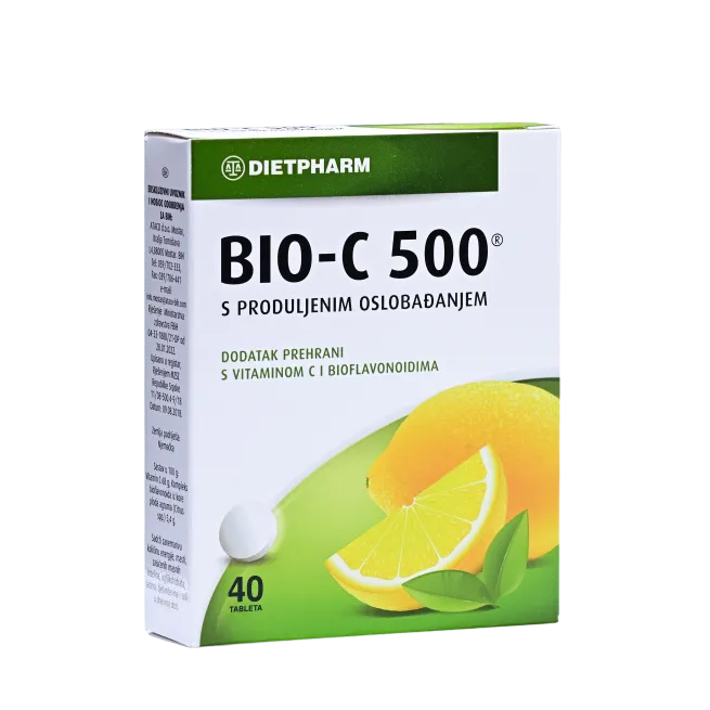 BIO-C 500 tablete a 40 Dietpharm