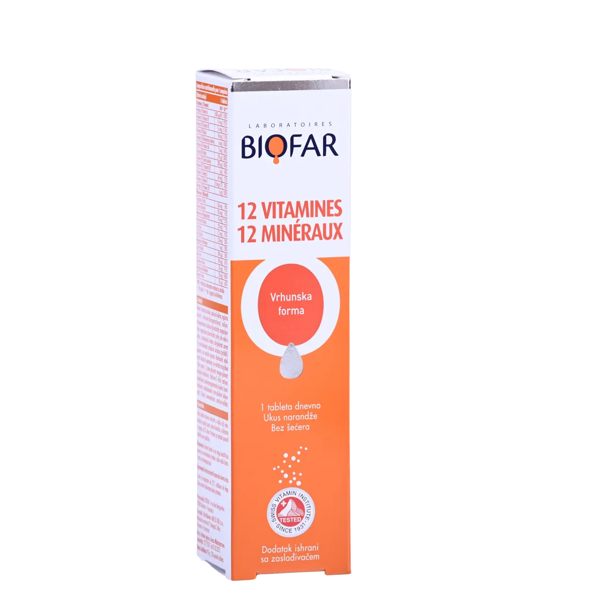 BIOFAR 12 VITAMINA +12 MINERALA 20 šumećih tableta