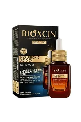 Bioxcin Skin expert hyaluronska kiselina 3% intenzivan serum za hidrataciju i povećavanje volumena 30ml