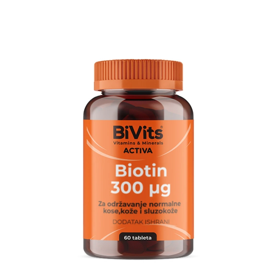 BIVITS Biotin 300µg tablete a60