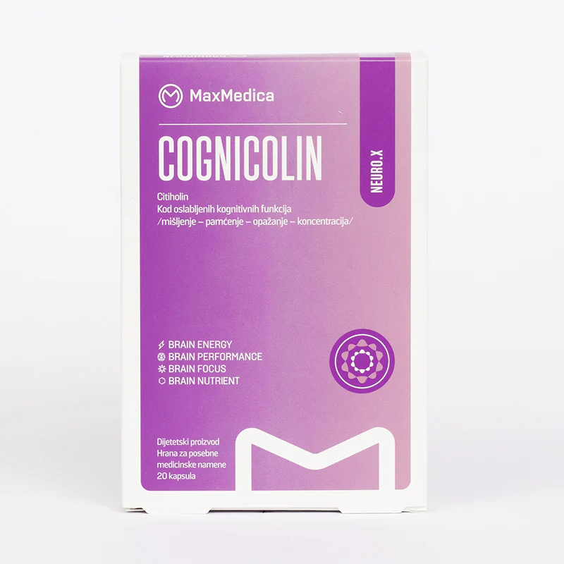 COGNICOLIN a 20 kapsule MaxMedica