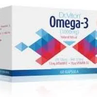 DR.VITON Omega 3 1000 mg (Vitamin E + D3) kapsule a60