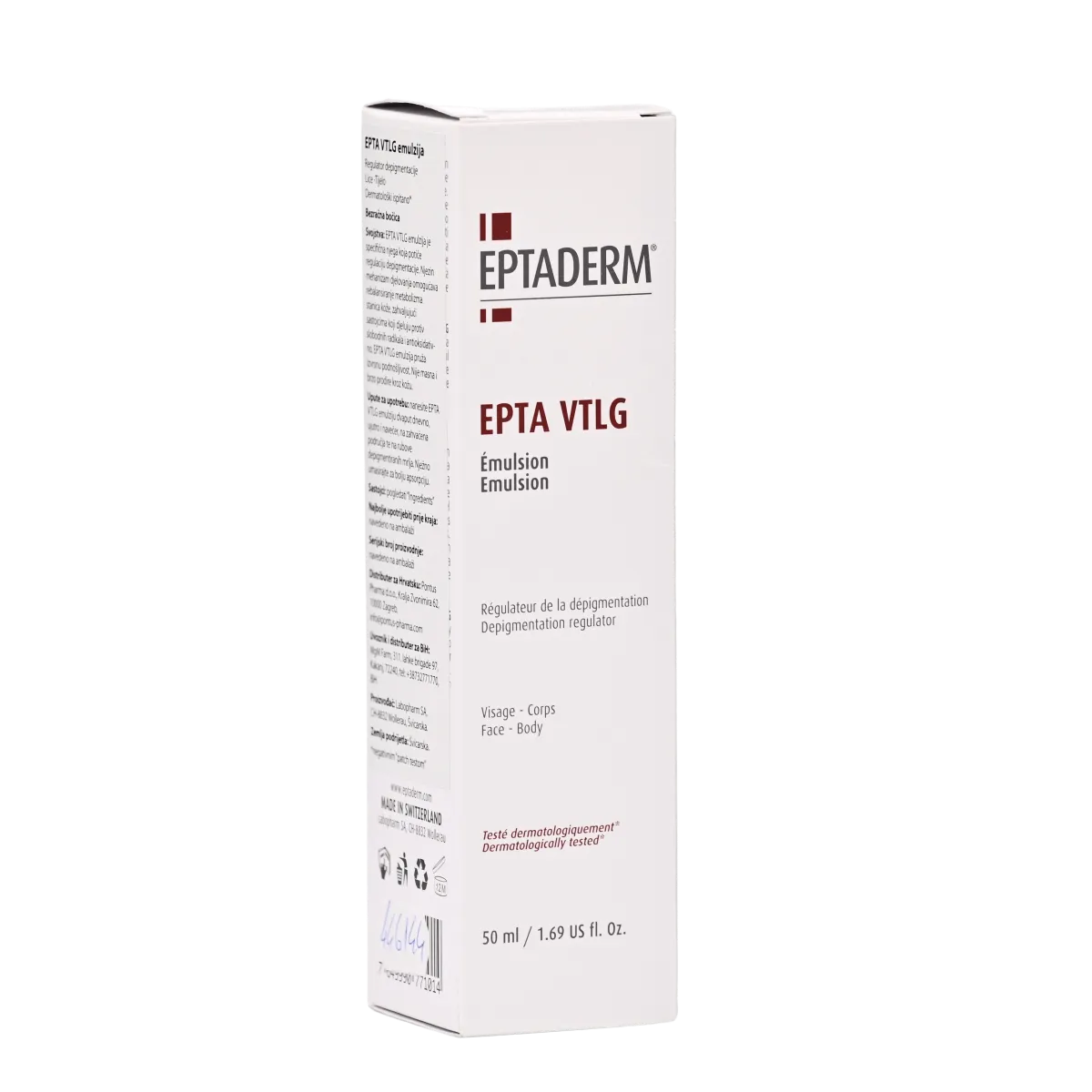 EPTADERM  vitiligo  emulzija 50 ml