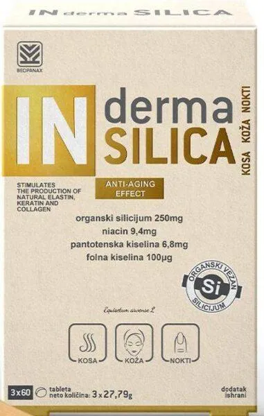 IN derma SILICA tablete a180