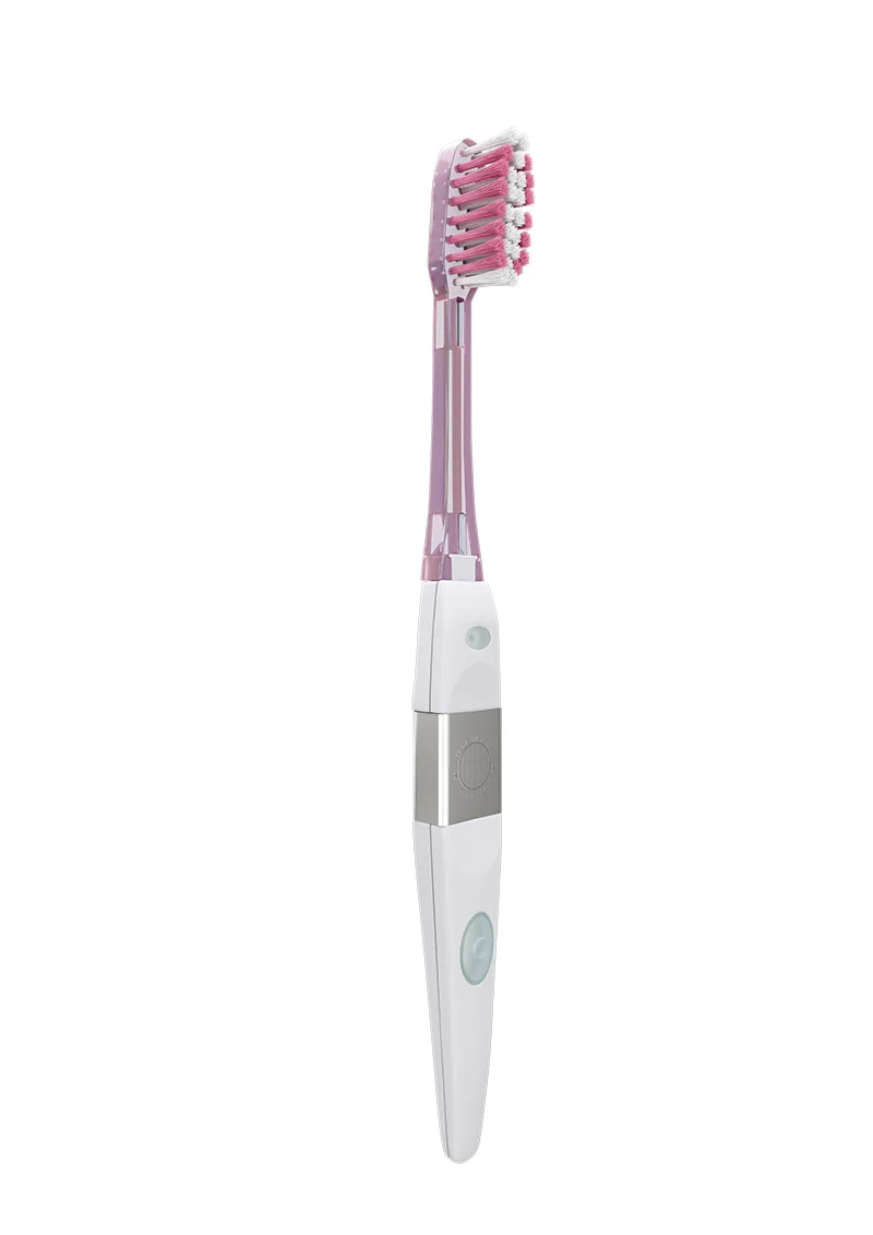 IONICKISS četkica za zube Medium Flat  – Roza