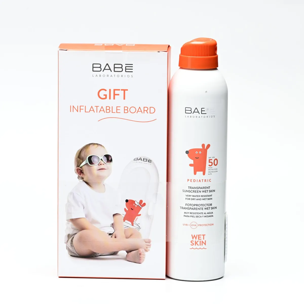 LABORATORIOS BABE BABE pediatric wetskin SPF50 200ml