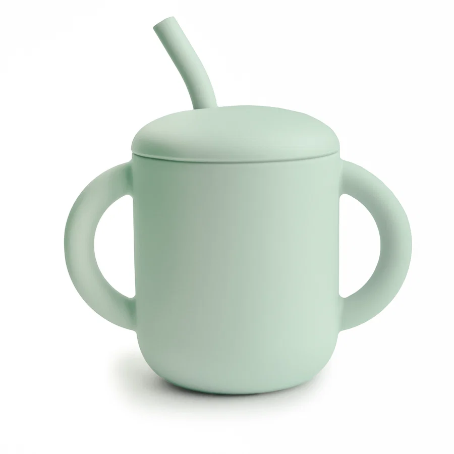 MUSHIE Training čaša 175ml SAGE