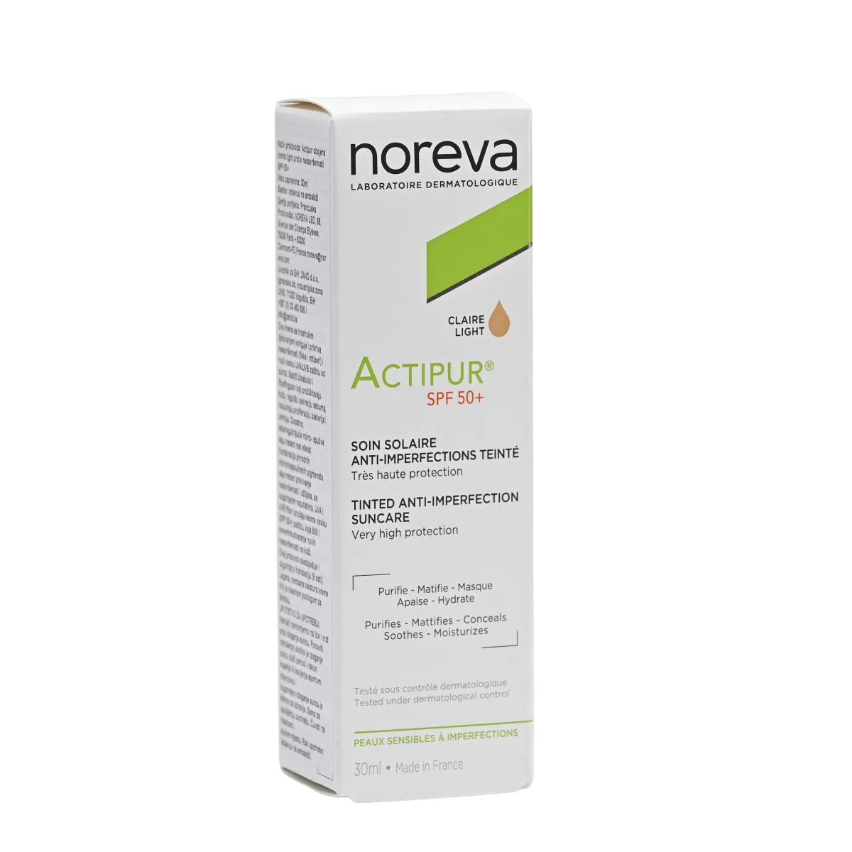 Noreva ACTIPUR tonirana light SPF50+ 30 ml