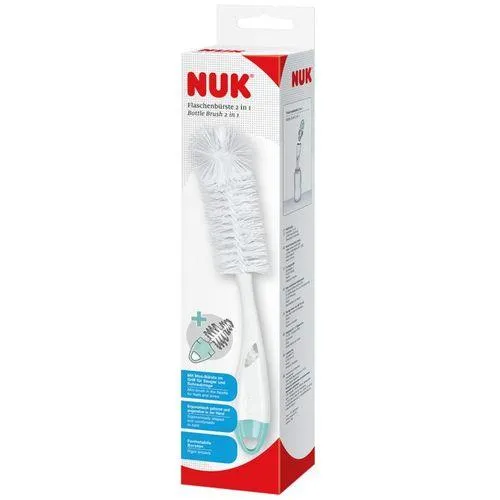 NUK četka za bocice i dudu ( 2u 1)