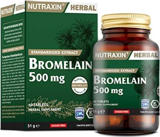 Nutraxin Bromelain 500 mg 60 kapsula