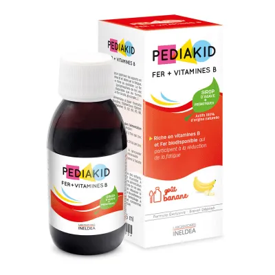 Pediakid Fer + vitamini B sirup 125ml