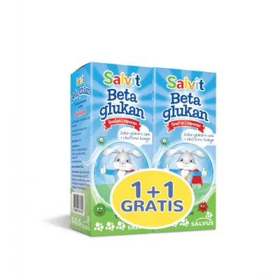 SALVIT beta glukan 150ml 1+1 gratis