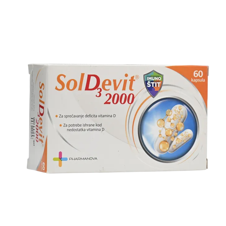 SOLDEVIT D3 2000  kapsule