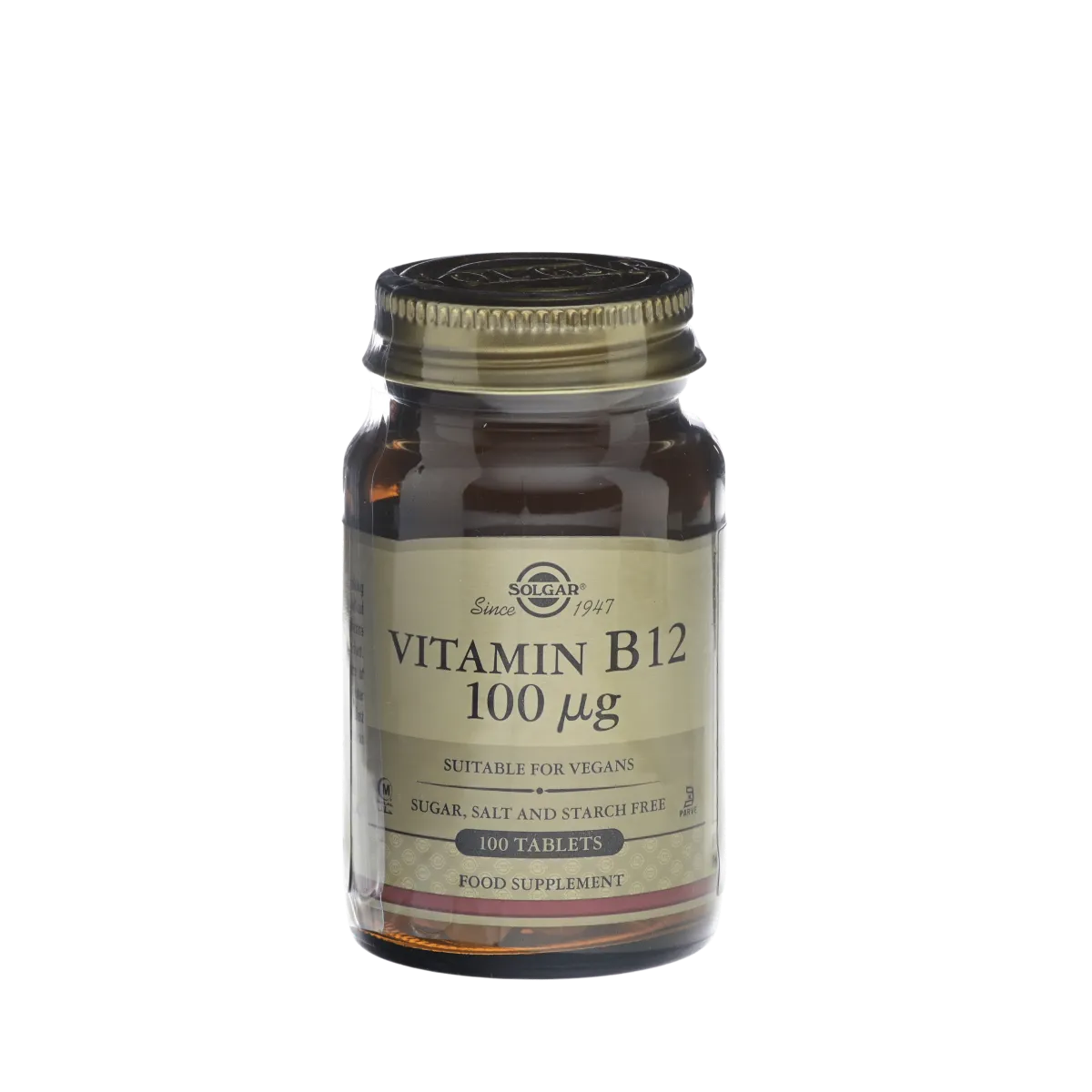 SOLGAR VITAMIN B12 100 tbl a100